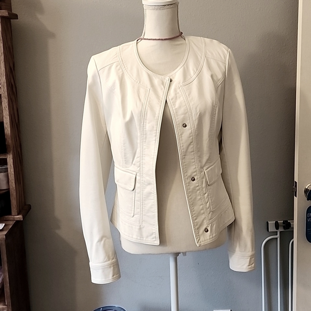 Kut from the Kloth Ladies Faux Leather Jacket